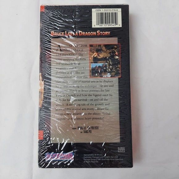 The Legend of Bruce Lee Collectors Series 5 Tape Box Set VHS 1997 EUC - Picture 10 of 10